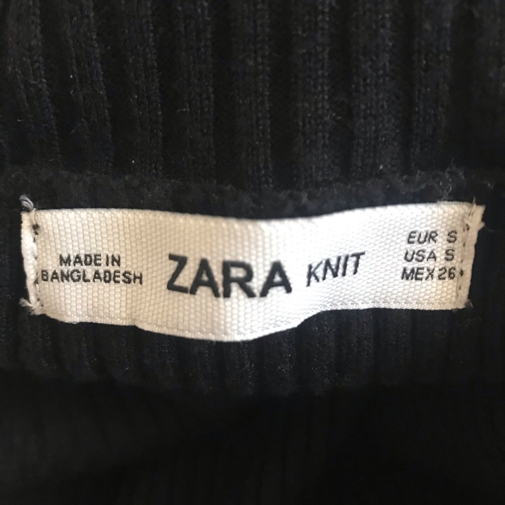 🌹Zara Knit Ribbed Dress🌹 - Picture 4 of 5